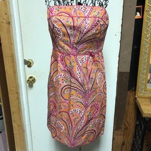 JCrew strapless sheath dress